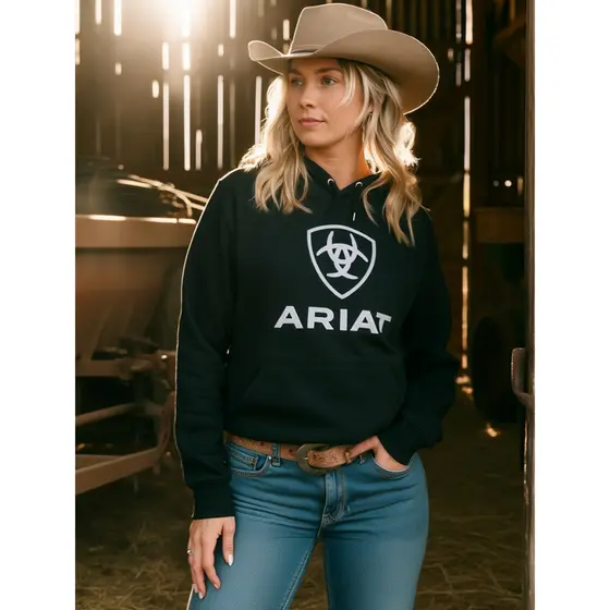 Moletom Feminino Country Estampado Casual Com Capuz Blusa de Frio Western Hoodie Premium Inverno