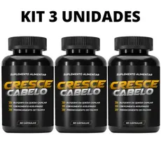 3 Cresce Cabelo 500mg - Fim da Calvice - DIRETO DA FABRICA