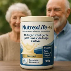 NutrexLIFE +50 - 400G - Nutrição avançada para longevidade na melhor idade - MELHOR DO BRASIL!