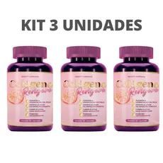 3 REVIGORA - Colágeno com Acido Hialurônico 500MG - DIRETO DO FABRICANTE