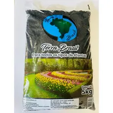 Terra Vegetal Orgânica Adubada Pronta Para Plantio – Ideal Para Plantas, Jardins – 2kg, 5kg e 10kg