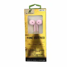 Fone de Ouvido P3 Estéreo - Auricular Microfone XC-F-15 X-CELL