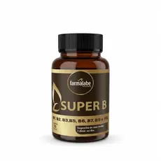 Super B - Vitaminas B1 | B2 | B3 | B5 | B6 | B7 | B9 e B12