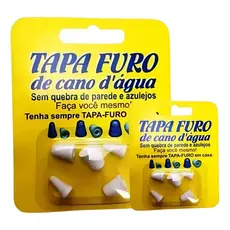 Tapa Furo Cano D' Água Cano Furado Rosca Chave 5 Medidas