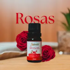 Essência de Rosas 10ml Aromatizador Ambiente Aroma Floral Intenso Para Difusor Elétrico e Umidificador Adonai