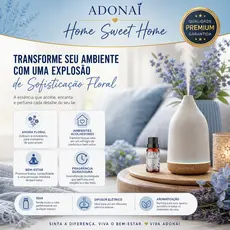 Essência Aromática Home Sweet Home 10ML Aroma Floral Difusor Elétrico Umidificador Aromatização Casa