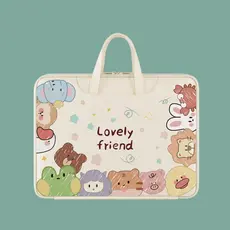 Nova bolsa simples para laptop de 15,6 polegadas, capa protetora portátil para laptop, adequada para MacBook, ideal para