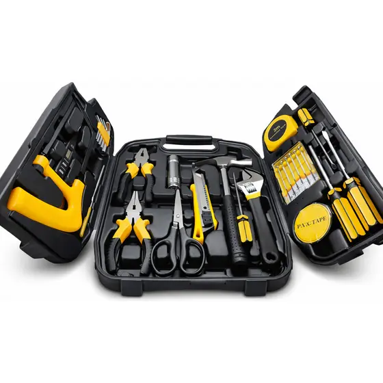 Kit Ferramentas 27 Peças Maleta Completa Modelo Bom-3903