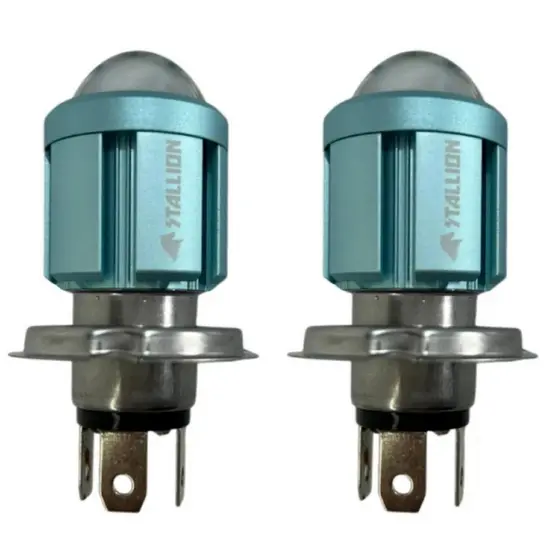 Par Lâmpada LED Bombillo Automotiva H4 Farol Carro Super Branca ST-G301
