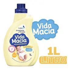 Casa Km Amaciante Vida Macia Roupinhas De Bebês  Fragrância Glicerina & Camomila 1Lt