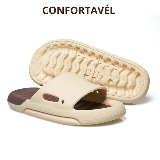 Chinelo Slide Infantil Sandalia Menino Confortável Flexível Antiderrapante