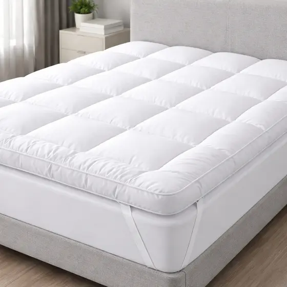 Pillow Top Luxo 400 Fios Matelado com Elástico – Solteiro, Casal, Queen e King Size