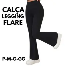 Calça Legging Flare Bailarina P ao GG PROMOÇÃO
