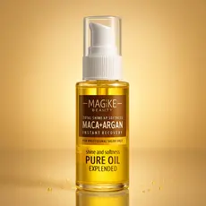 Óleo de Argan  50ml - Anti Frizz Hidratação Profunda, Brilho Intenso