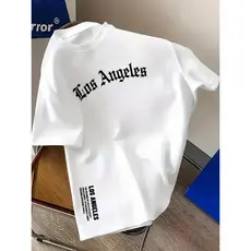 Camiseta Los Angeles, Camiseta casual, Camiseta com estampa, Camiseta Moderna, Camisa Los Angeles