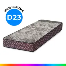 Colchão Solteiro de Espuma D23 100% Espuma Certificada Ortopédica Maestro Colchões