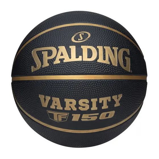 Bola de Basquete Spalding Varsity Tf-150 - Preto e Dourado