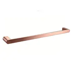 Porta Toalha Barra 60cm Livo Rose Gold Escovado Addra