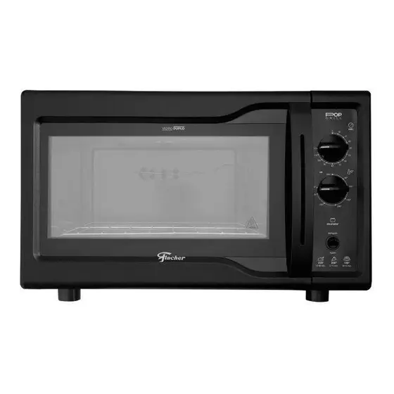 Forno Elétrico Mesa Pop Grill Black 44l Fischer