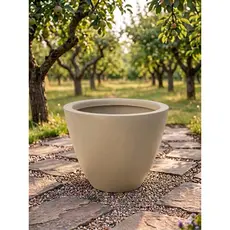 Vasos de planta em polietileno decorativo reciclável redondo cone Vaso Grande Ref. 27