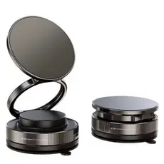 Suporte Magnético Para Celular Fixação Com Ventosa Giratório 360 Graus Dobrável Veicular Automotivo Toyou Car Mount