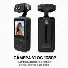 Sports Camera 1080P 180 Rotation° | Wearable, Portable, Travel and Cycling Recorder