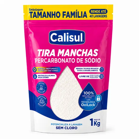 Percarbonato de Sódio 100% Puro Premium | Fórmula Ultra Concentrada | Clareamento Intensivo | Oxigênio Ativo