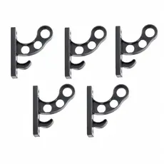 Kit 5 a 2 Suportes para capacete, Pendurador de chaves e Jaquetas