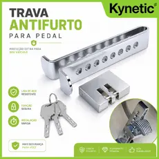 Acelerador Antirroubo – Trava Universal Antifurto para Pedais– Aço Inoxidável – Proteção Máxima para Seu Veículo