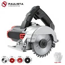 Serra De Corte De Mármore 1500W , Máquina Nível industrial 127V-220V , Equipada Com 4 Lâminas .