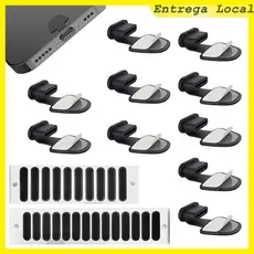 10 Pçs Plugues de poeira USB tipo C, antipoeira protetores de poeira de silicone para porta de carregamento