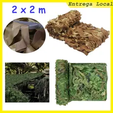 Rede cega camuflada de 2x2m, adequada para caça, pátio, Camping, fazenda e veículo, decoração oculta