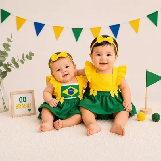Jardineira Romper Body Mesversario Bebe Menina Roupa Tematica Fantasia Personagens Princesas 0 até 12 meses