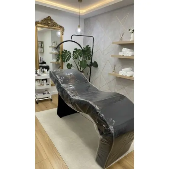 Capa de Proteção Transparente para Maca de Estética, Massagem e Fisioterapia