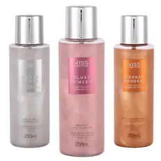 Body Splash Kiss New York Shimmer 250ml - Original