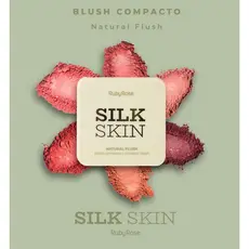 Blush Compacto Natural Flush Silk Skin Ruby Rose