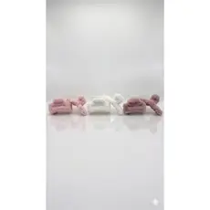 Kit 2 Grampos De Garra De Cabelo De Pelúcia Para Mulheres Acessório Presilha Piranha de cabelo