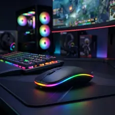 Mouse Sem Fio Silencioso Recarregável USB Design Moderno E Leve