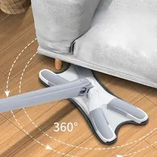 Rodo Mop Limpeza Pesada Twist Esfregão De Microfibra Limpa Piso Vinílico Porcelanato Pano De Chão Retrátil