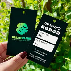 1000 Tags Personalizadas 300g - Etiquetas - Roupas e Acessórios