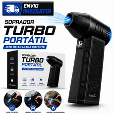 Soprador De Ar Turbo Super Potente Automotivo Churrasqueria Folhas Poeira Janelas 13000RPM Portatil Sem Fio Recarregavel