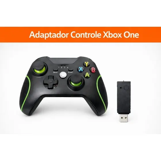 Adaptador USB Controle Xbox One para PC / Notebook só o adaptador não acompanha o controle