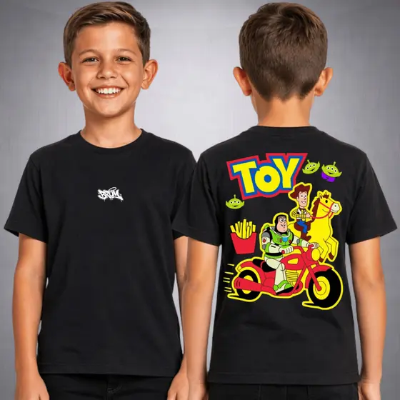 Camiseta Infantil Para Menino Camisa De Algodão Estampa Roblox Jogo Gamer