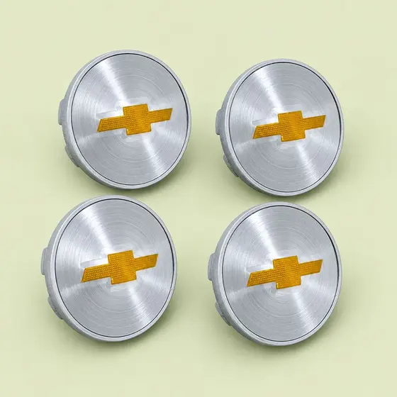 Kit 4 Calotinhas Miolo Centro De Roda Chevrolet 55mm Premium ABS Agile Astra Vectra