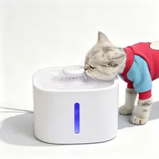 Bebedouro Fonte De Água Para Gatos Silencioso E Econômico Filtro Para Pet Cachorro Gato 3 Litros