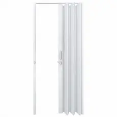 Porta Sanfonada PVC 210x60cm Branca - 400135 - FORTLEV