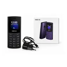Celular Nokia 110 4G Dual Chip Para Idosos Teclas Grandes Volume Alto 128MB 48MB RAM Desbloqueado Preto Novo