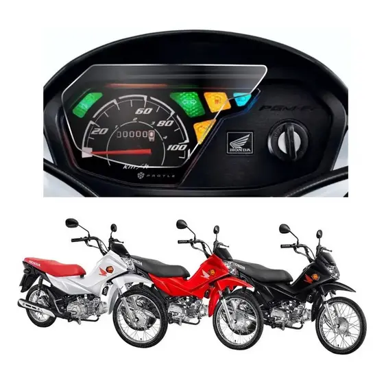 Película Tpu Para Painel Honda Pop 110i 2022 2023 2024 2025