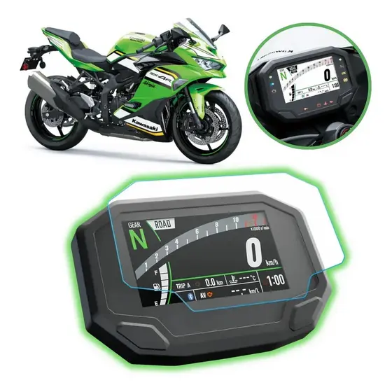 Pelicula Protetora Painel kawasaki Ninja Zx-4r 2025 2026