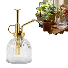 Dispenser de Água Vintage em Vidro Dourado – Sofisticação, Retrô, Casa, Jardim, sabonete